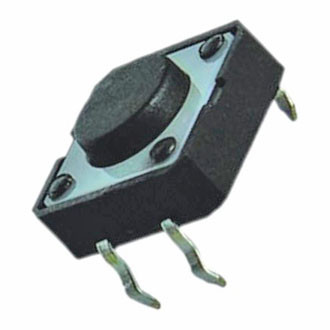 Кнопка тактовая TS1202H1 (H=4,3mm)
