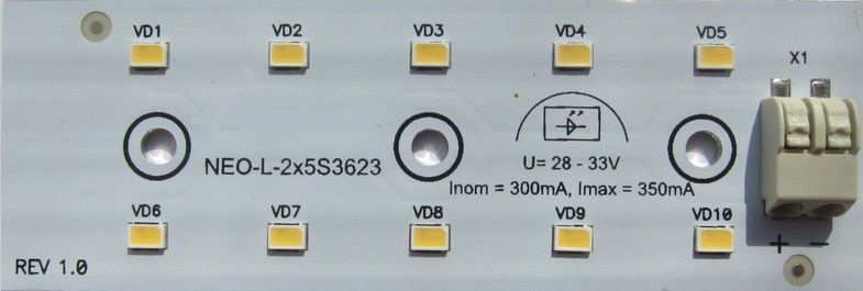 Светодиодный модуль NEO-L-2x5S3623-BR0S0