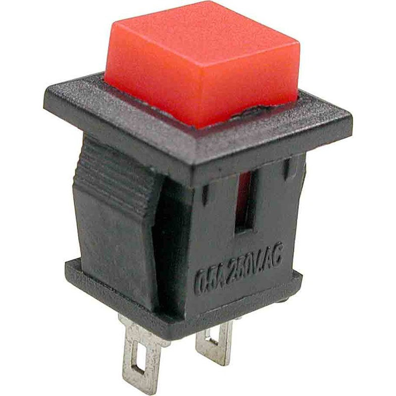 Кнопка PSW-9A красная без фиксации
