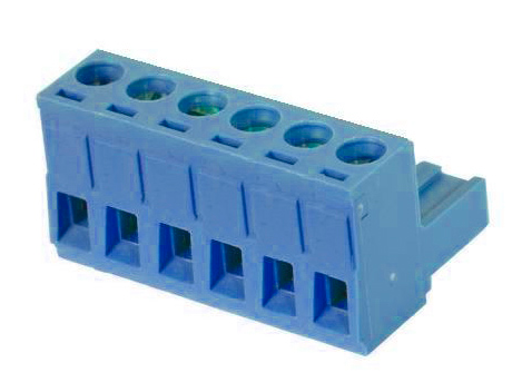 Клеммник KLS2-EDK-508-06P blue