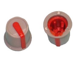 Ручка для потенциометра YXD183-H (красная)