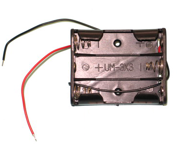 Батарейный отсек KLS5-806-B / ZH290B (3xAA, провод 15 см)