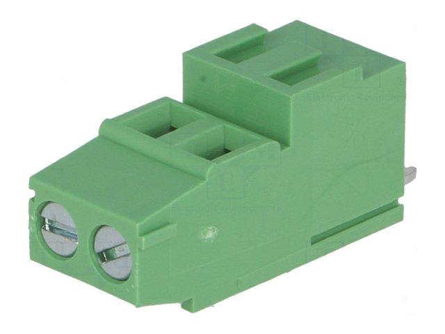 Клеммник DG500A-02P-14 green