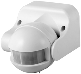 Датчик движения PIR06 (угол 180°, IP44)