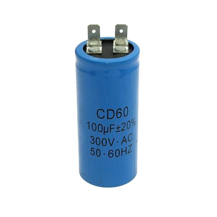 Конденсатор электролитический CD60 100uF 300V