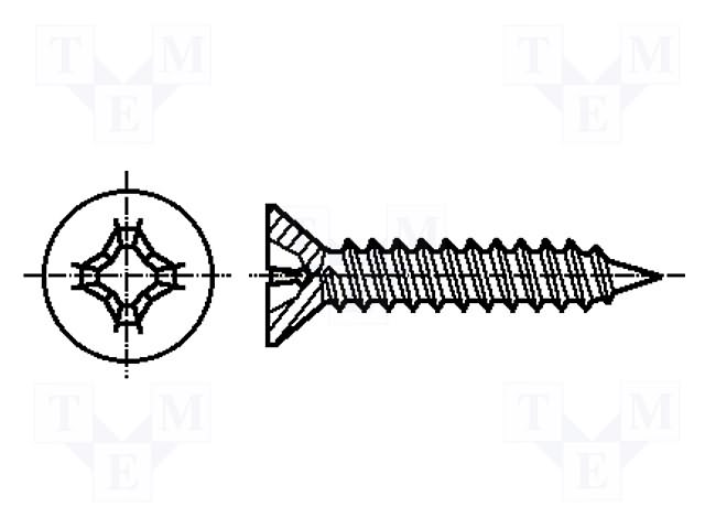Винт B2.9X13/BN696