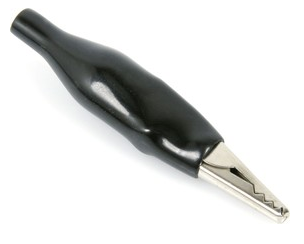 Зажим "крокодил" 8-0025 black