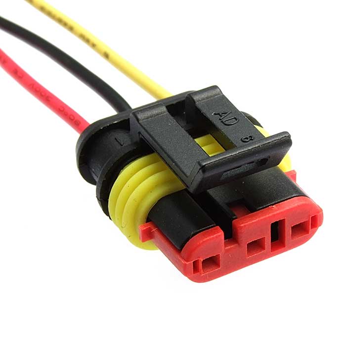 Разъём питания авто 12V DJ7031-1.5-21 (18AWG 200mm)