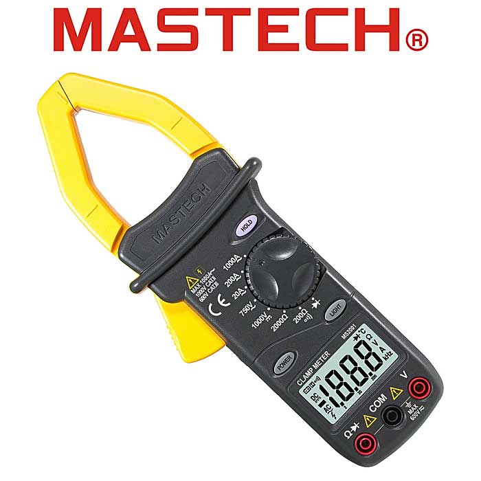 Клещи токоизмерительные MS2001 (MASTECH)