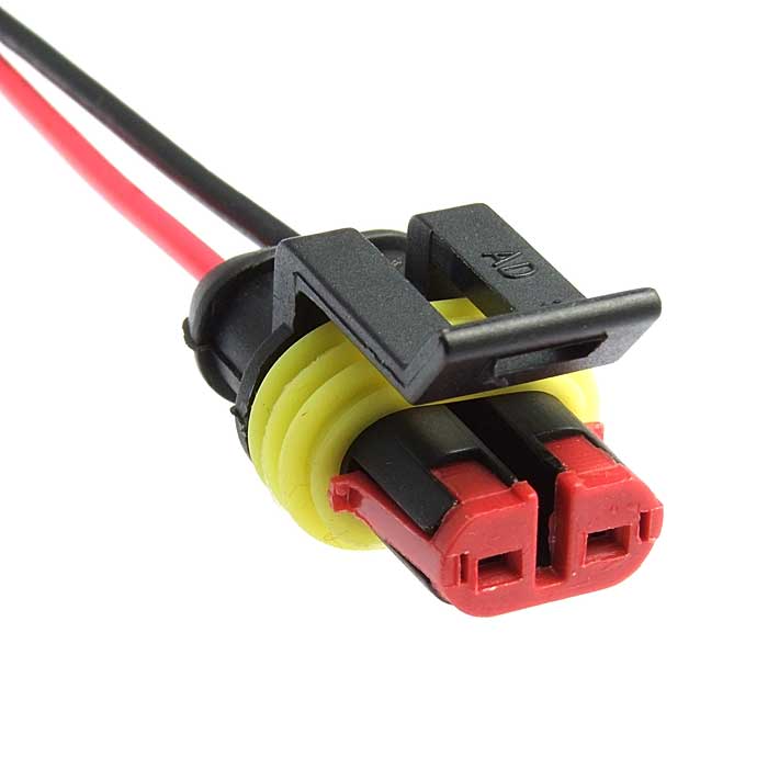 Разъём питания авто 12V DJ7021-1.5-21 (18AWG 200mm)