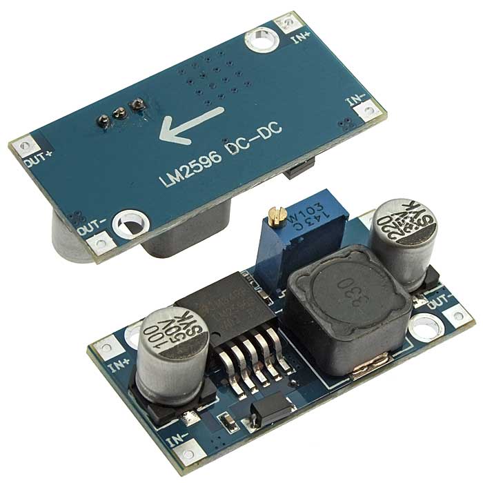 Электронный модуль LM2596 DC-DC