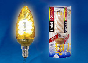 Лампа энергосберегающая ESL-C21-T12/GOLD/E14