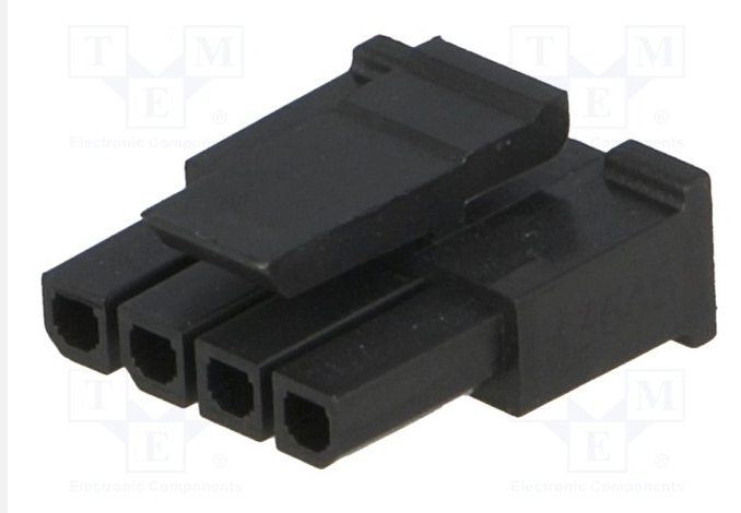 Разъём питания низковольтный MX-43645-0400 / 436450400