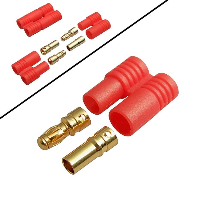 Разъём 3.5 Red jacket type banana