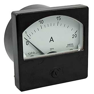 Щитовой прибор Э8035 20А (50ГЦ)