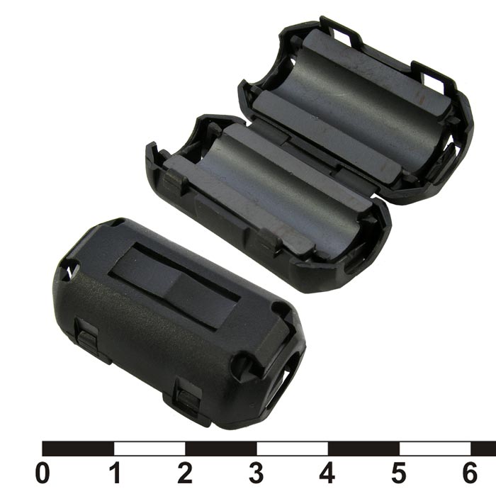 Фильтр ферритовый на провод ZCAT2035-0930A-BK (black)