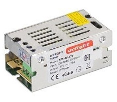 Источник питания APS-15-12B (12V, 1.25A, 15W)