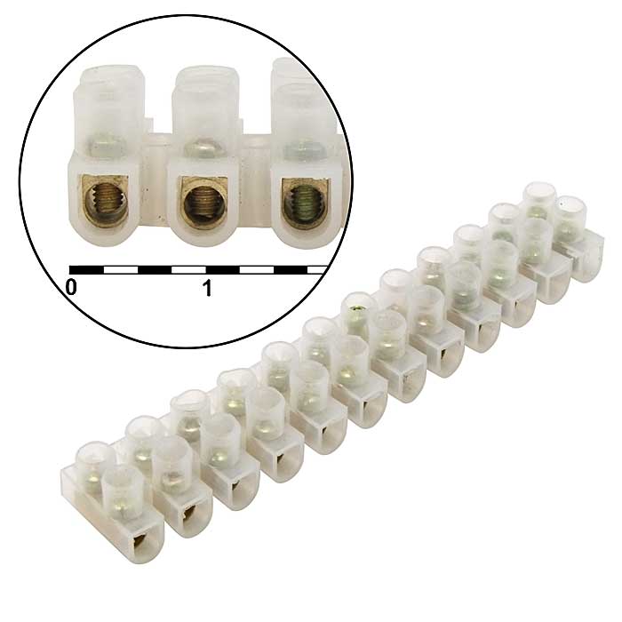 Клеммный блок PA12-3A-4mm U-Type