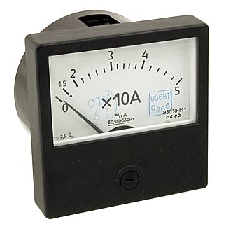 Щитовой прибор Э8030 50А (50ГЦ)