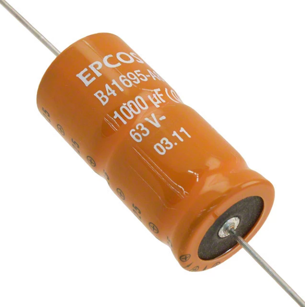 Конденсатор электролитический радиальные выводы 1000uF 63V 18х39 (B41695A8108Q007)