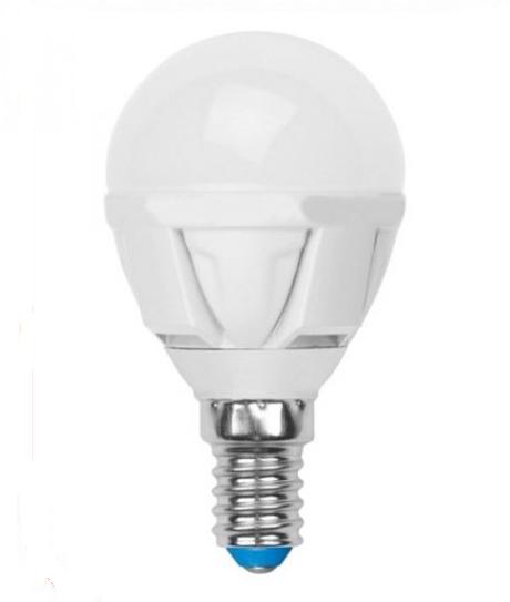 Светодиодная лампа LED-G45-6W/WW/E14/FR/DIM PLP01WH
