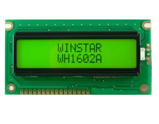 LCD module WH1602L1-YGH-CT#