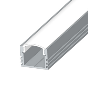 Профиль ЛП12 — LED алюминиевый 12×16 мм, серебро