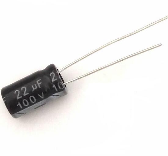 Конденсатор электролитический 100uF 20V 8x12 105C / PLF1D101MDO2