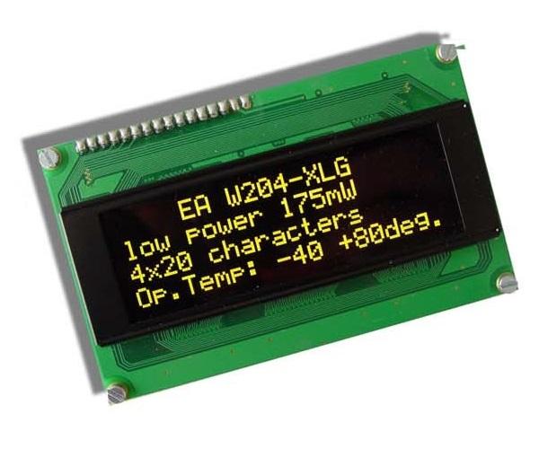 Дисплей OLED EAW204-XLG