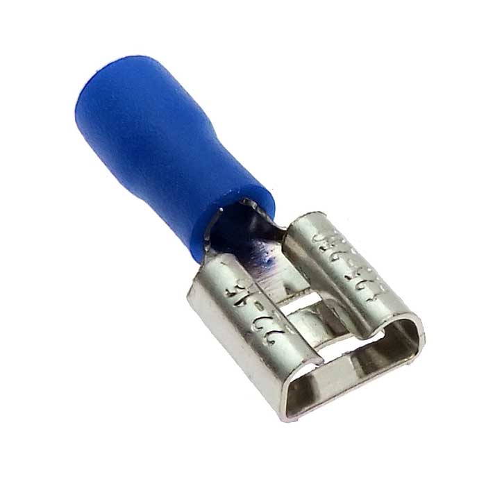 Клемма ножевая изолированная FDD1.25-250 blue