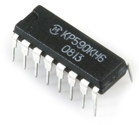 Микросхема КР590КН6, (2012-2014г)