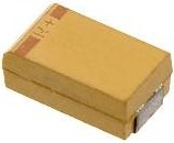 Конденсатор танталовый SMD D 15uF 25V ±10% / 293D156X9025D2TE3