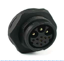 Разъем цилиндрический 24309525-01 (CGRDCD-12PFMFS-LC7001)