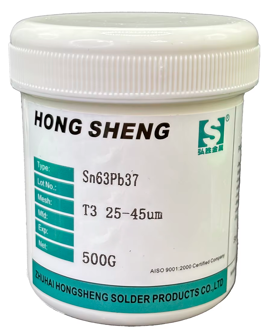 Паяльная паста Sn63Pb37 T3 ROL0 500g/Jar