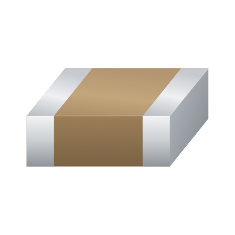 Конденсатор многослойный SMD 0603 5,1pF 50V NP0 5%
