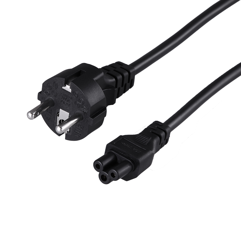 Шнур сетевой, вилка СЕЕ 7/7(Schuko) – разъем IEC 320 C5, кабель 3x0,75мм², 1,8м, для питания ноутбука REXANT