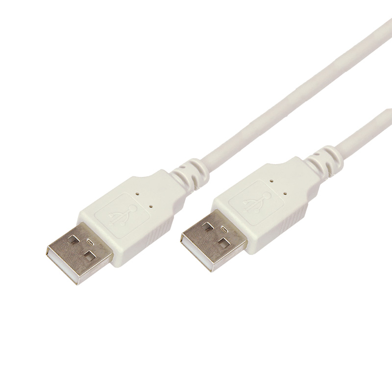 Кабель шт. USB-А – шт. USB-A, 2,4А, 3м, ПВХ, серый REXANT